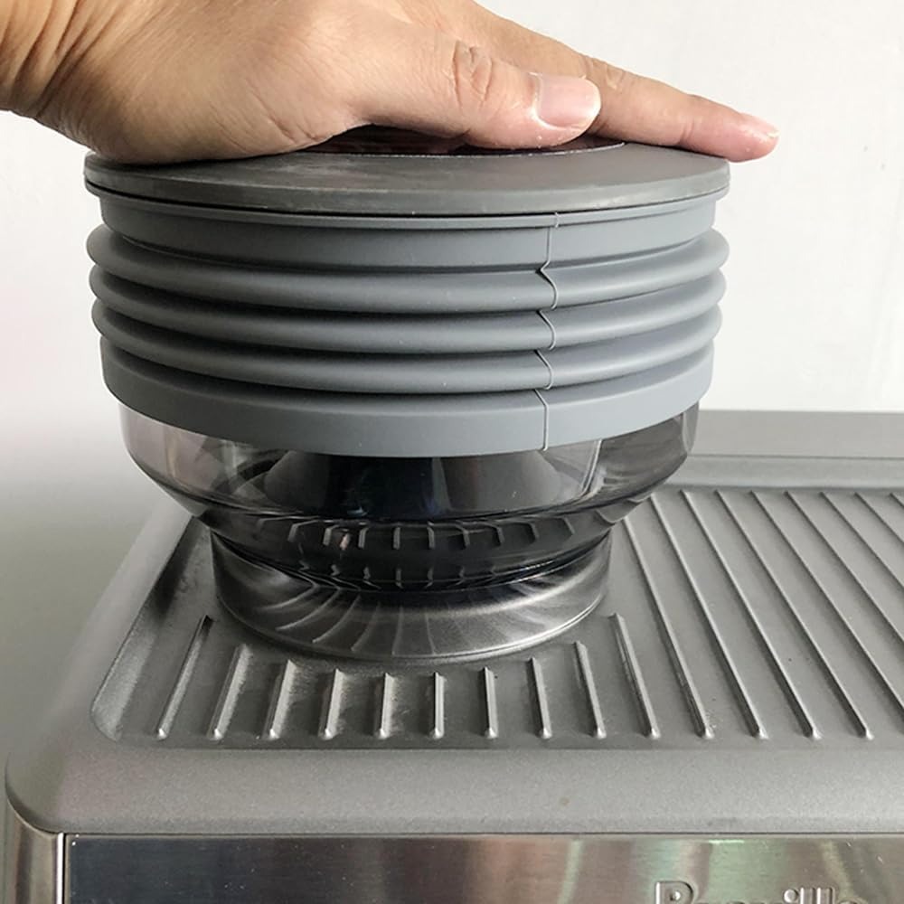 Breville Espresso Barista Express - ซิลิโคนเบลโลว์และถังใส่กาแฟแบบใช้ครั้งเดียวสำหรับทำความสะอาดกากกาแฟตกค้างของเครื่องชงกาแฟ Breville Barista Express