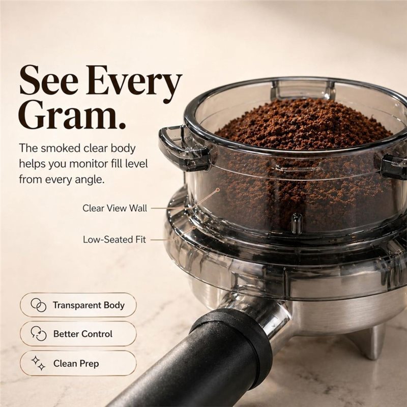 Breville Espresso Barista Touch - โปรโมชั่น!กรวยกรองกาแฟแบบ Twist-Lock ขนาด 54 มม. สำหรับ