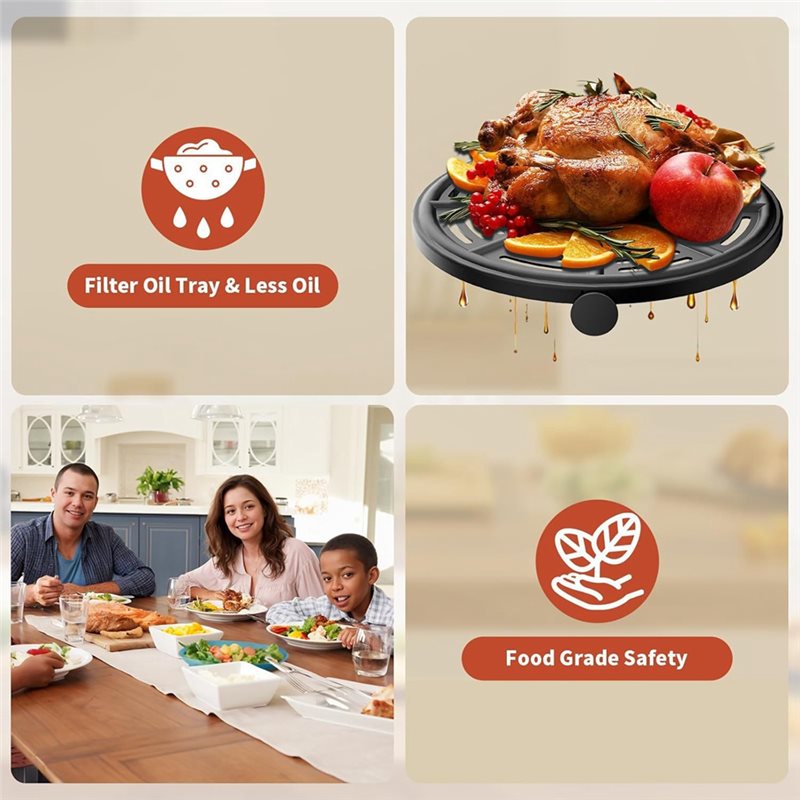 ถาดรองทอดไร้น้ำมัน A39T-For Ni - Ninja Air Fryer Af101 บทวิจารณ์และราคา