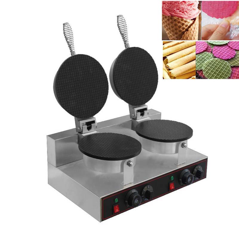 เครื่องทำโรลไข่กรอบรุ่นใหม่ เค - Waffle Cone Maker บทวิจารณ์และราคา