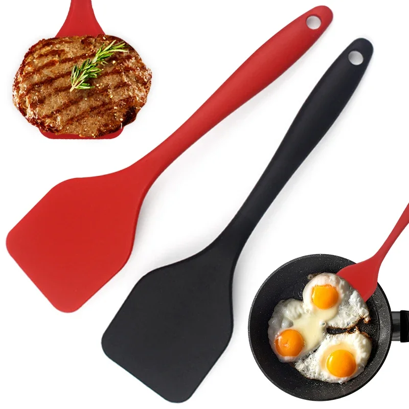 ซิลิโคนทําอาหารรั่วไม้พายหนาแน - Okonomiyaki Spatula บทวิจารณ์และราคา