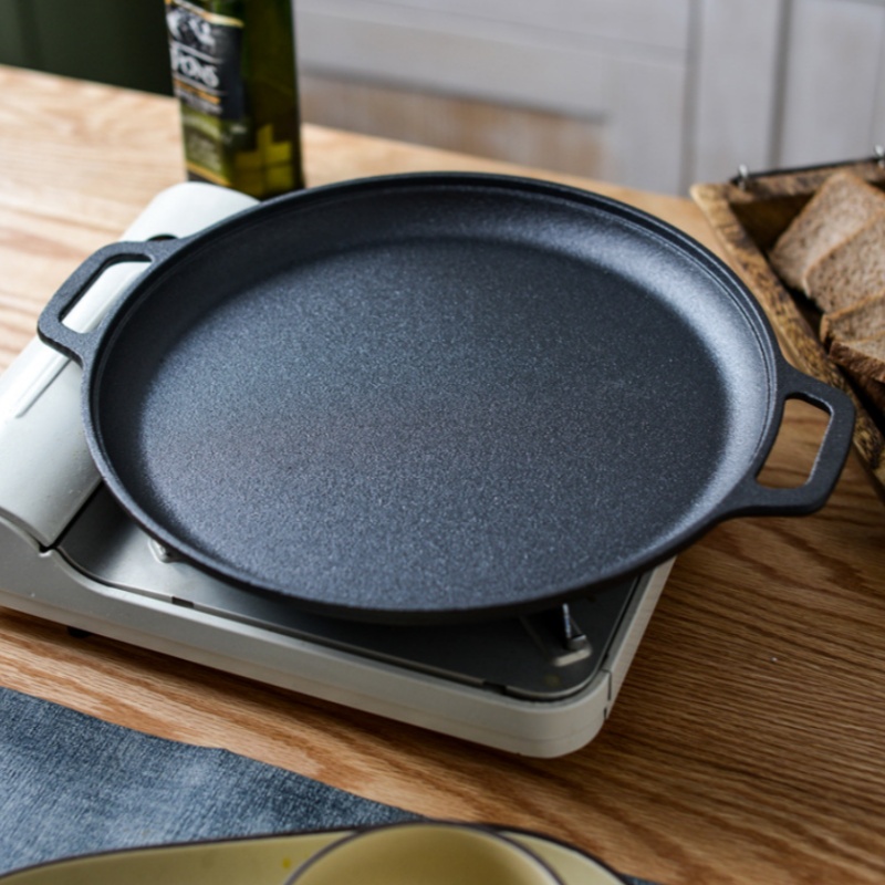 กระทะเหล็กหล่อแบบสองหูยี่ห้อ J - Mini Pancake Griddle บทวิจารณ์และราคา