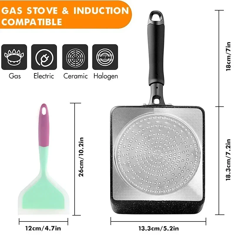กระทะกระทะทำไข่เจียวญี่ปุ่น/ทา - Okonomiyaki Spatula บทวิจารณ์และราคา
