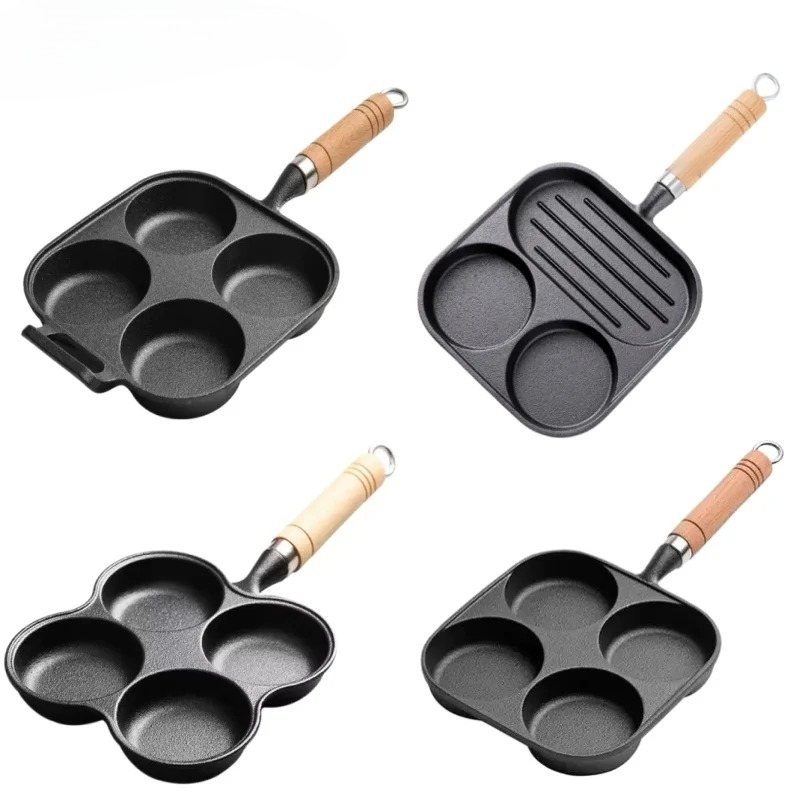 กระทะเหล็กหล่อแบบ 2/4 ช่องยี่ห - Cast Iron Corn บทวิจารณ์และราคา