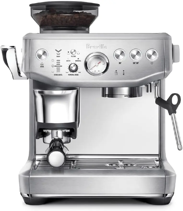 เครื่องชงกาแฟ Breville Barista - Breville Espresso Barista Express บทวิจารณ์และราคา