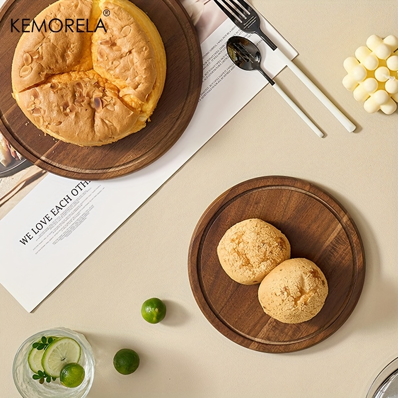 ถาดเค้กไม้ทรงกลม 1 ชิ้น พร้อมฝ - Dim Sum Basket บทวิจารณ์และราคา